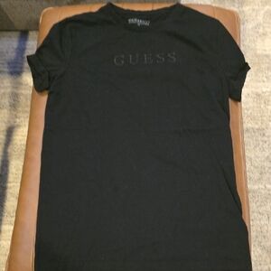 Guess Black Short Sleeve Tee